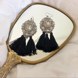 Jewel Tassel Earrings